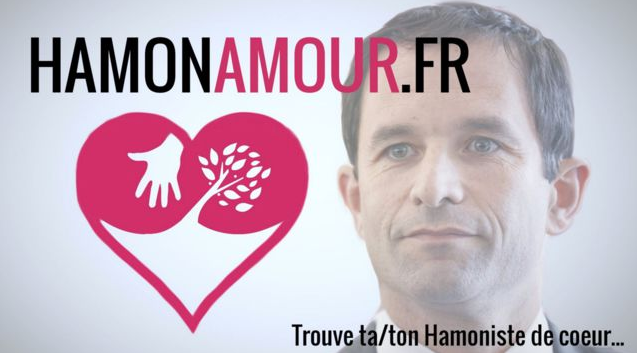 Les partisans de Benoit Hamon ont aussi leur propre site de rencontre