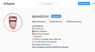 Instagram : un compte dédiée aux récits érotiques